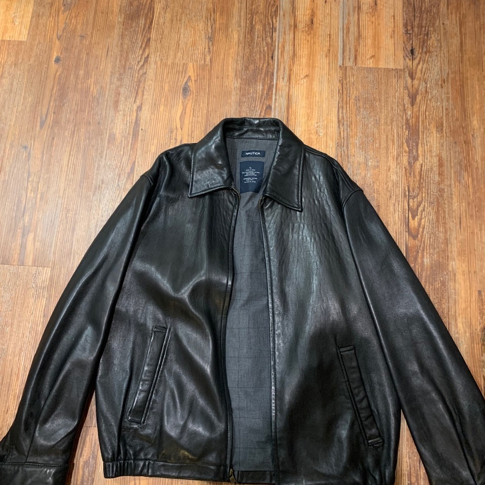 Nautica Leather Jacket